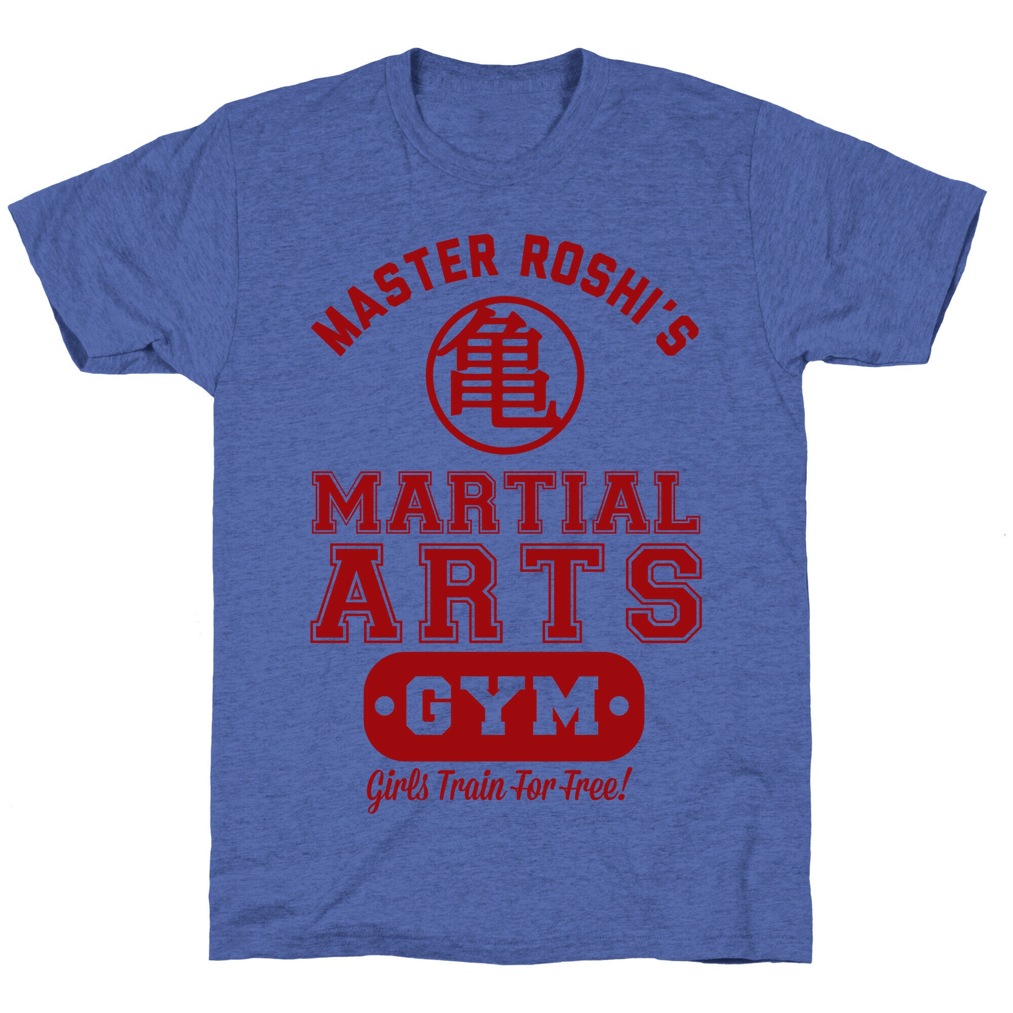 Master Roshi's Martial Arts Gym Unisex Triblend Tee
